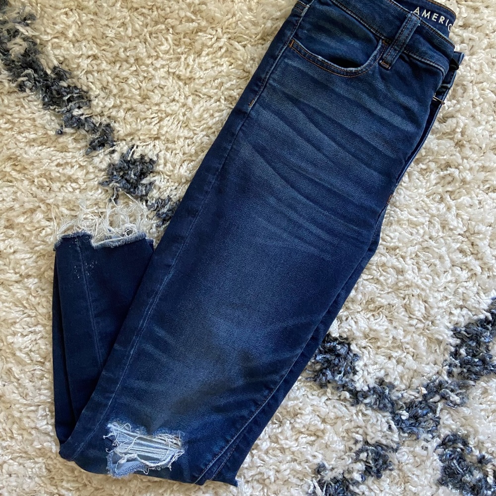 American Eagle Super High Waisted Jegging (short)